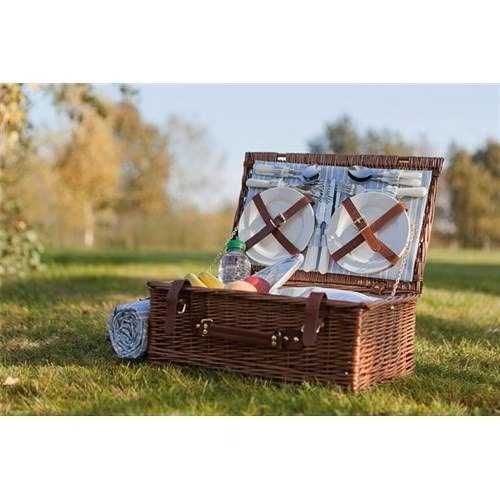 Cos picnic Bremen Madison Park, 4 persoane, cu patura, 46 x 30 x 21 cm