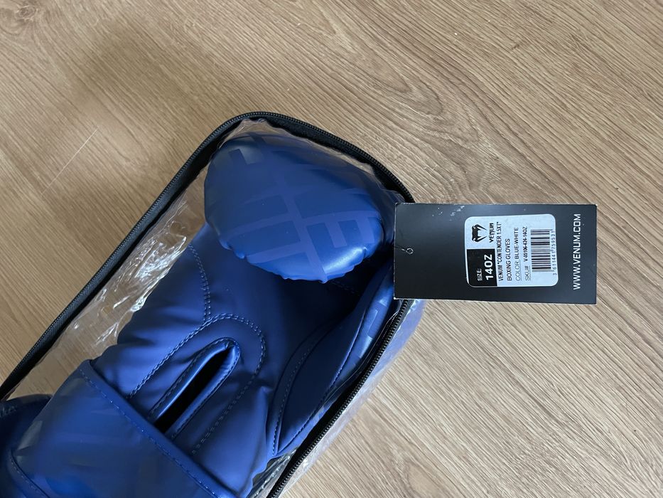 Manusi box Venum 14 OZ noi