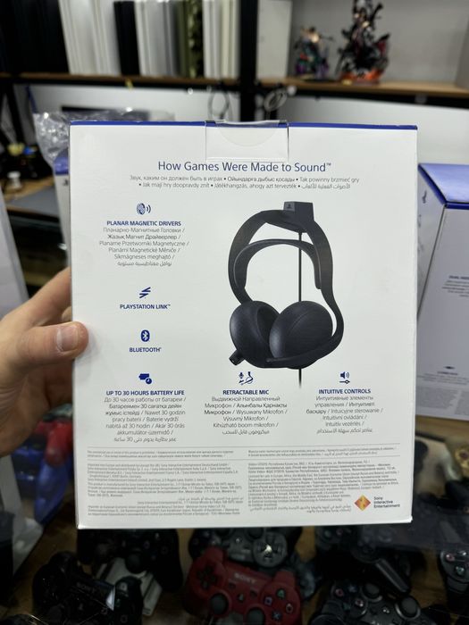 Playstation Pulse Elite наушники беспроводные запечатанные для PS5