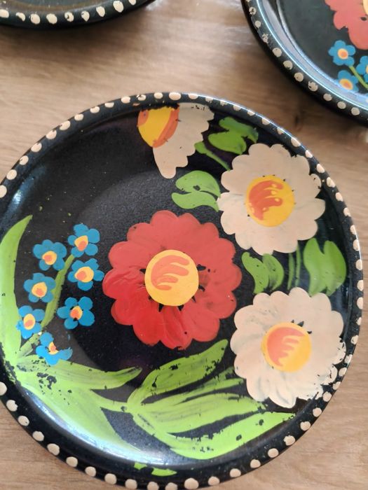 Set farfurioare ceramica pictata