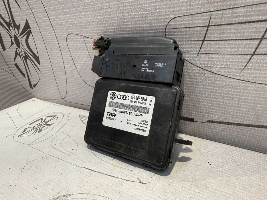 Modul frână de mana EPB Audi A6 S6 C6 4F 4F0907801B 2009 / [2004-2011] / (5B3)