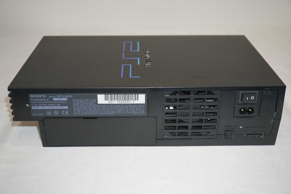 Конзола PS2 FAT GT3 Racing Pack SCPH-35003 Made in Japan С Оригинална Кутия и Касова Бележка от 2001г