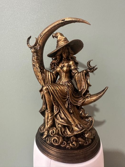 Witch on the moon