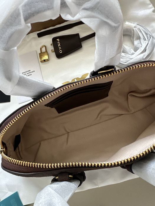 Дамска чанта Pinko Bowling bag baguette