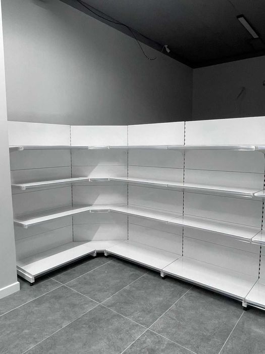 Прилавки полки витрины стеллаж