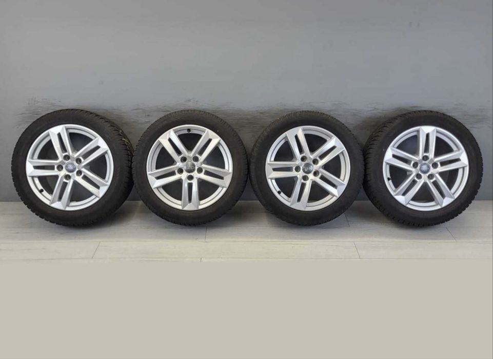 Jante audi r17 5x112 cauciucuri iarna