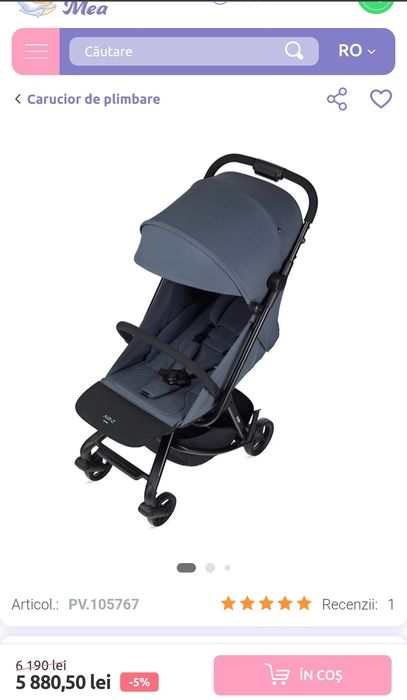 Cărucior pentru copii anex Air  z