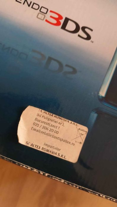 Nintendo 3DS LA CUTIE , condiție  IMPECABILA, luat de la  ALTEX.