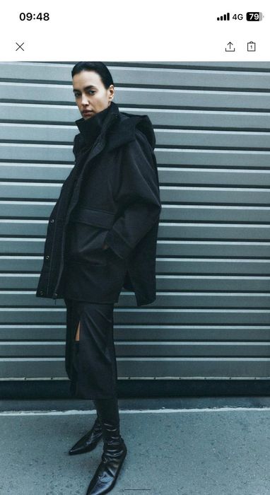 Яке wool Zara M-L размер