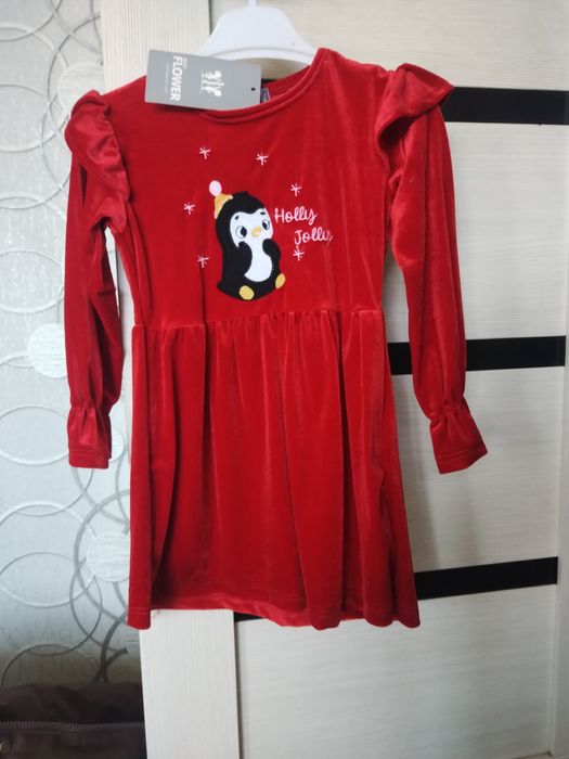 Детский и взрослый платье