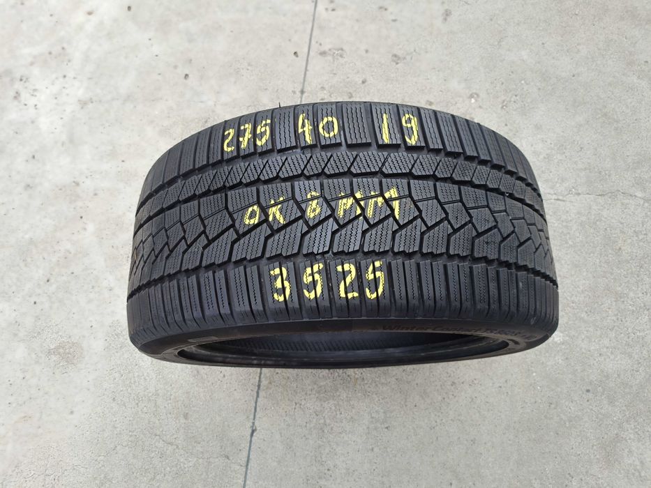 O anvelopa iarna 275 40 19 continental wintercontact TS 860S profil 8 mm dot 3525