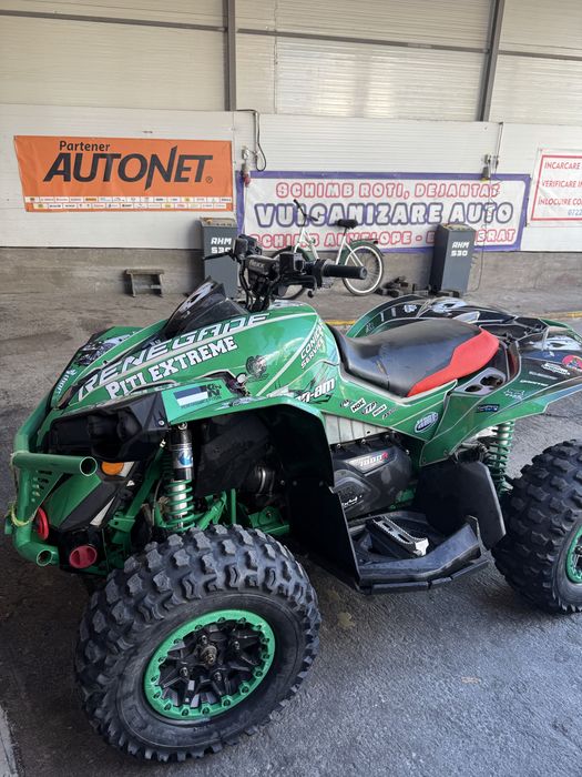 Vand canam renegade 2022 foarte echipat totul sablat si schimbat nou poze cu totul inlocuit nou !!