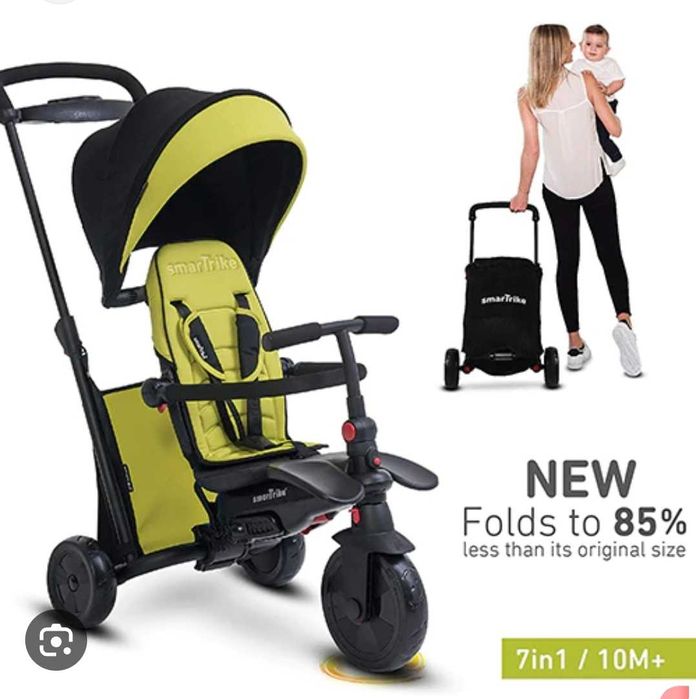 Трехколесный смарт велосипед