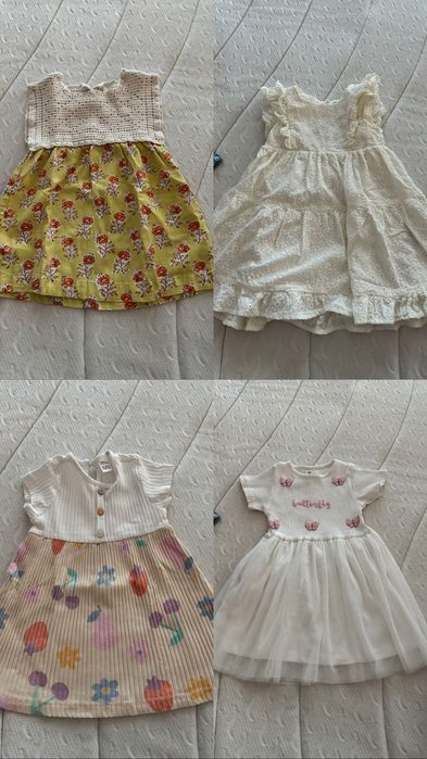 Летни дрехи за момичете- 92см. ZARA, H&M, Kinderland