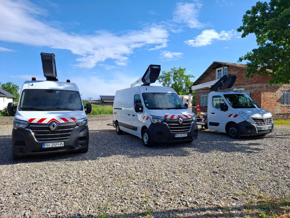 Renault Master NACELA -PRB, 2021, H max=13,2 m, TVA deductibil, A/C