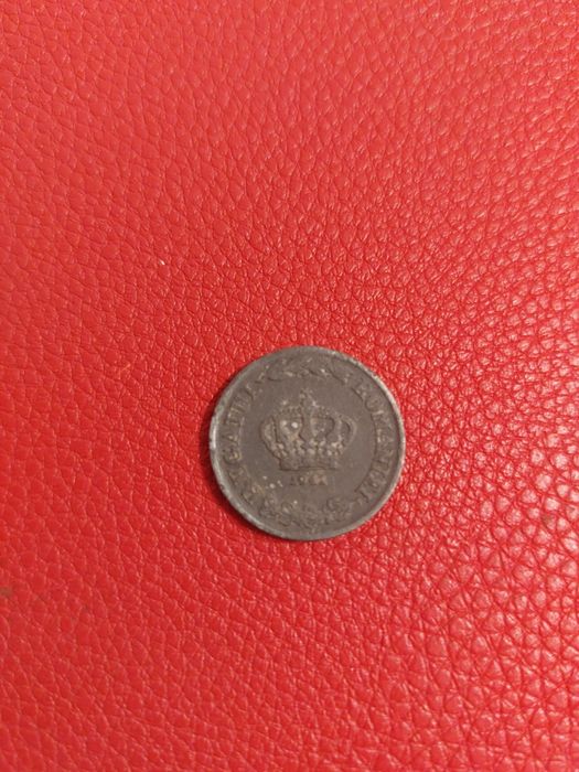 Monedă de argint 2 lei 1881. Bonus moneda 2 lei 1941.