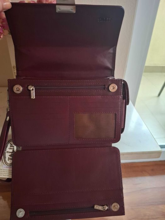 Мъжка чанта кожена нова