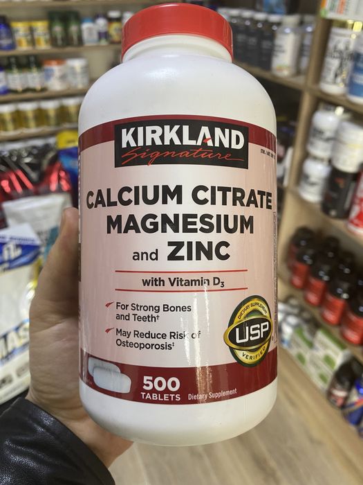 Calcium magnesium zinc D3 500 таб