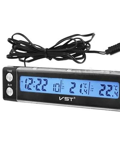 Термометр часы в автомобиль