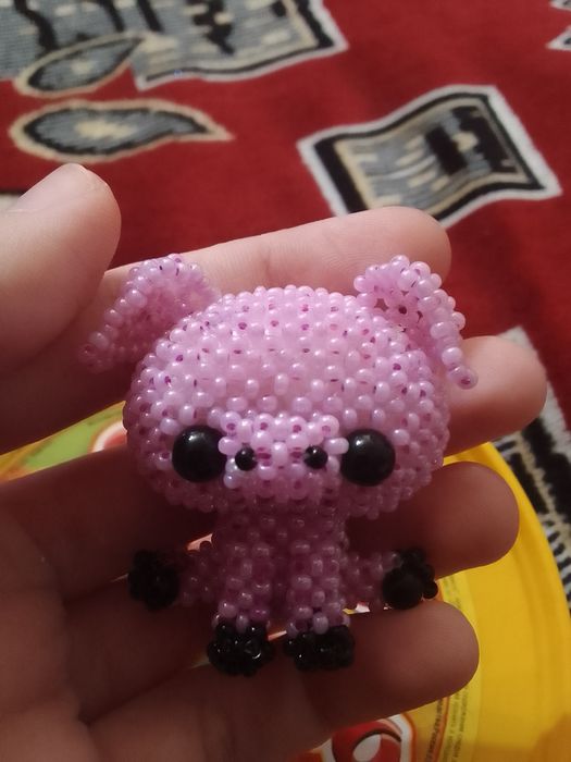 Амигуруми из бисера/сувенир/игрушка