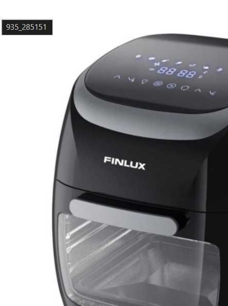 Фурна с горещ въздух 8в1 Finlux FAO-1120FX, 2000W, 11 литра, Черен