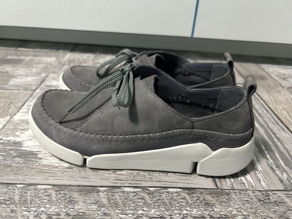 Дамски обувки Clarks / Кларкс Trigenic - кожени и велурени 36 номер