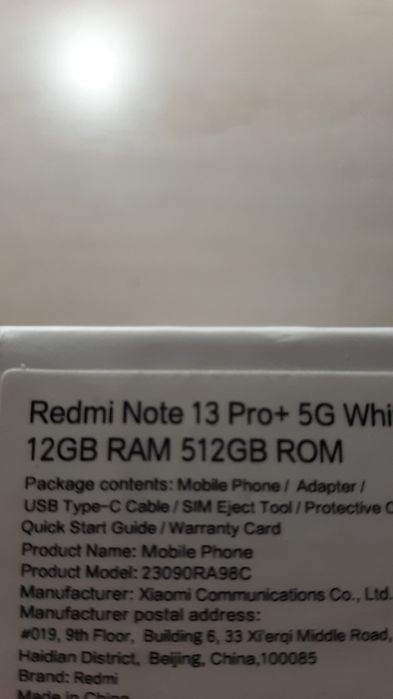 Продам Xiaomi redmi 13 pro+5G в идеале
