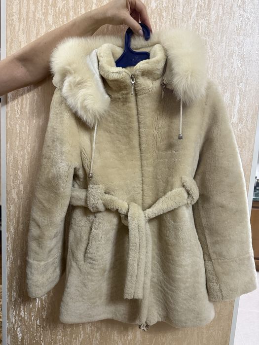 Детская мутоновая шубка