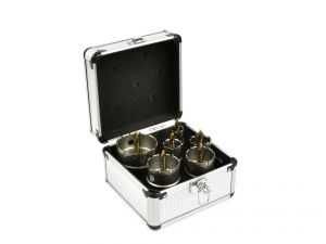 Боркорони за метал с титаниево покритие 6бр 22-65мм