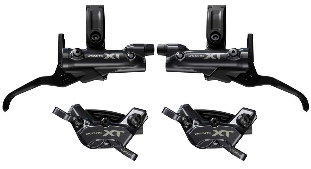 Комплект спирачки Shimano Deore XT BL-M8200/BR-M8220 4-бутални L.1000mm/1700mm