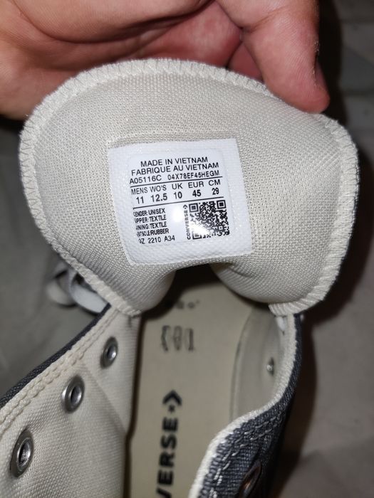 Converse Chuck Taylor All star construct