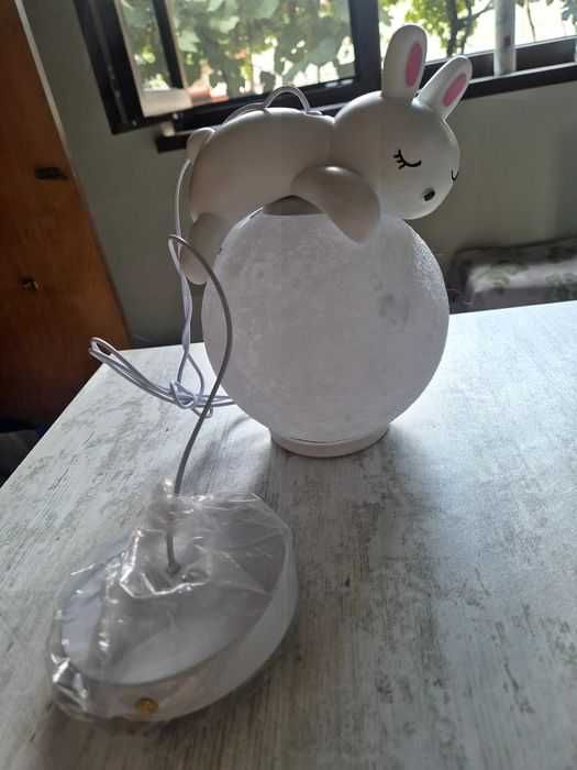 Детска лампа зайче