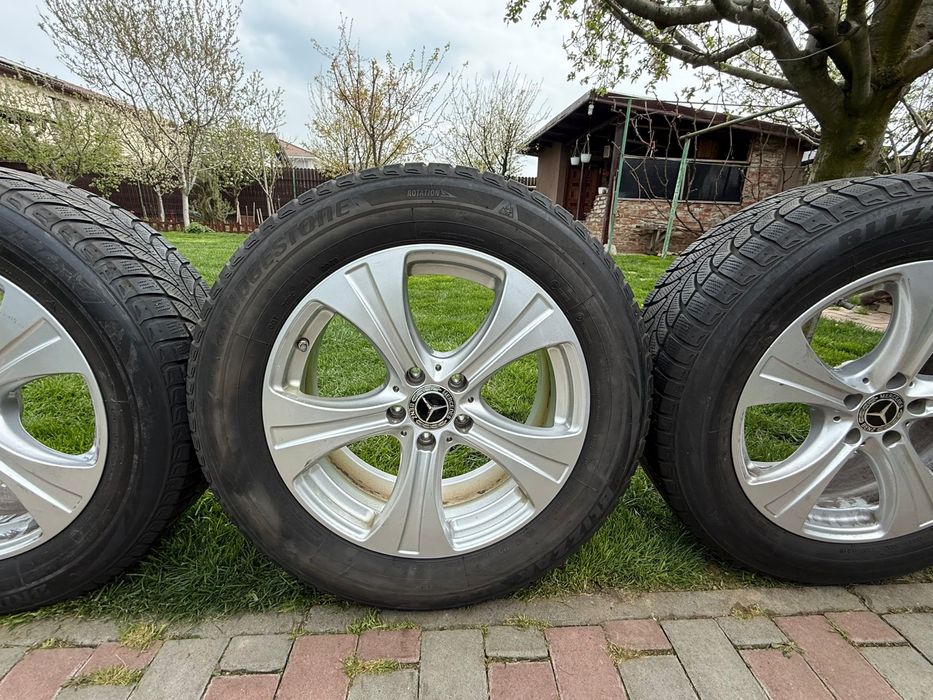 Jante 19” mercedes glc + anvelope 235x60r19 4,5 mm