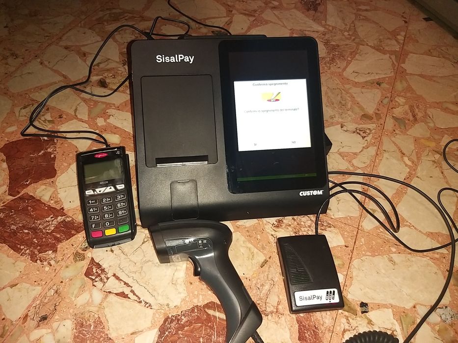 Casa fiscala de marcat model CUSTOM PCDS FUSION PC64 + POS GLOVO