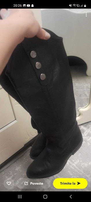 Cizme din piele naturala noi