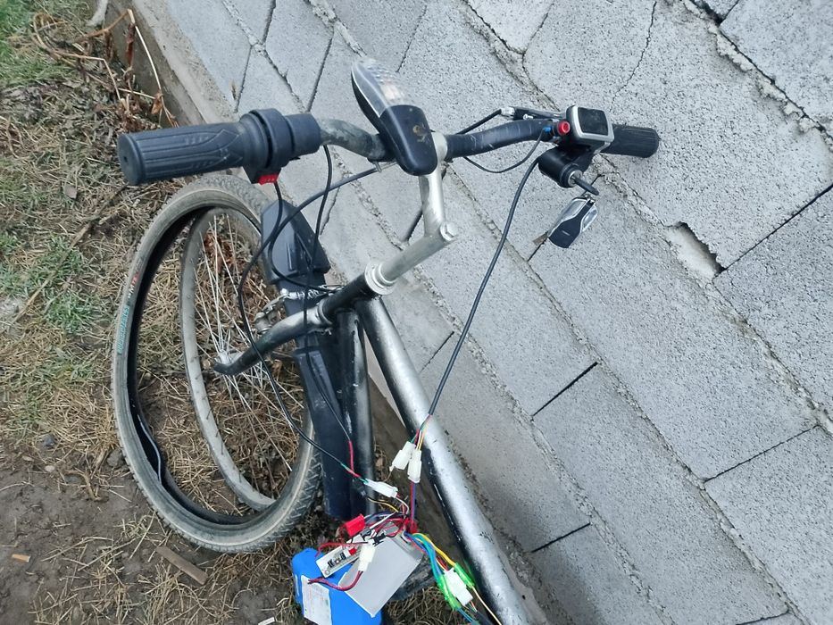 Велосипед на ходу