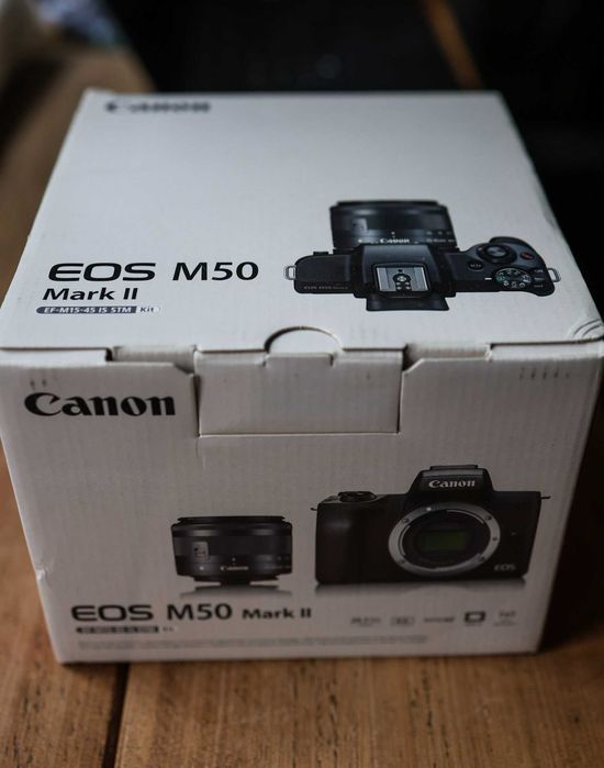 家電 Canon M50 Mark i (Price Negotiable) Canon EOS M50. Aparat foto mirrorless ,24.1 MP, 4K, Wi-Fi, Negru +