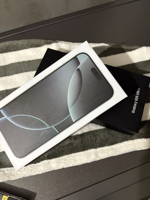 Samsung Galaxy S25 Ultra, iPhone 16 Pro max, Sigilate cu garantie