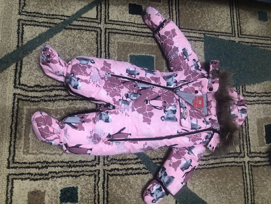 Детский зимний комбинизон