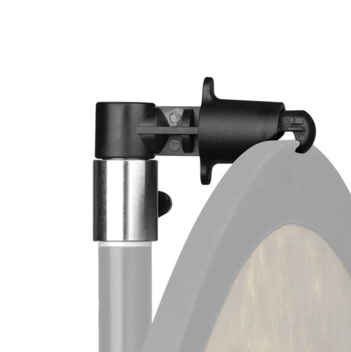 Щипка / държач за рефлекторен диск или светлинен рефлектор