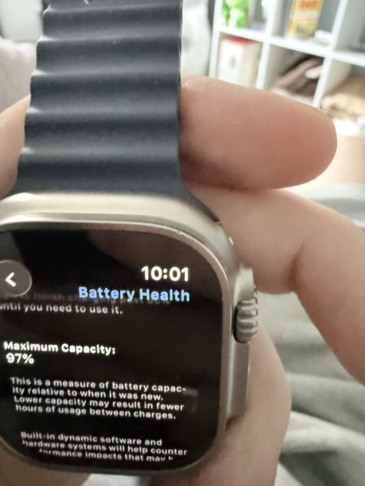 Apple watch ultra 97%