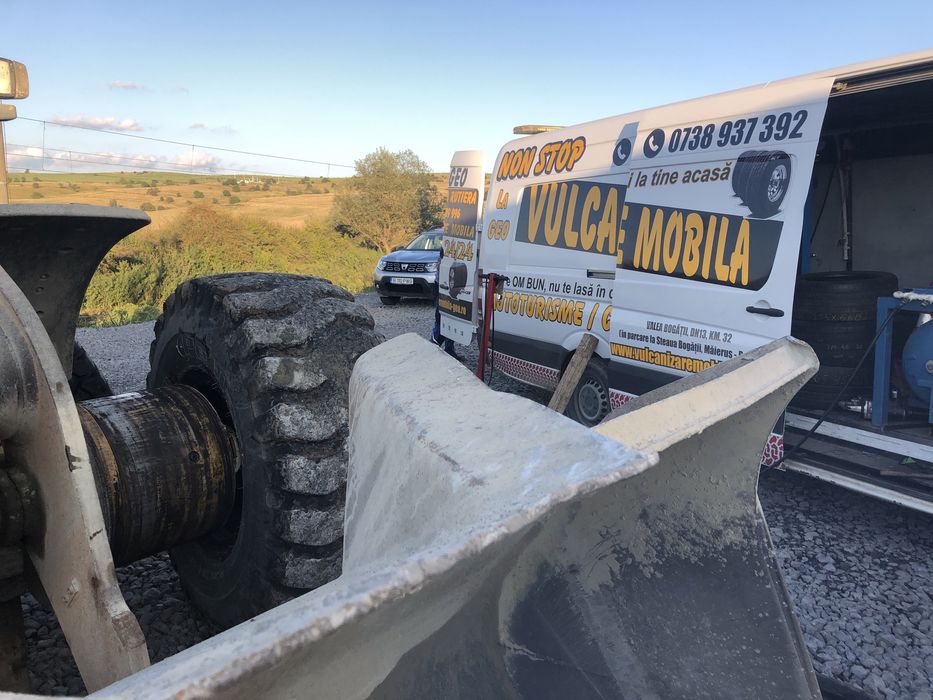Vulcanizare mobila Non-Stop Brasov.Camioane,turisme,tractoare,utilaje