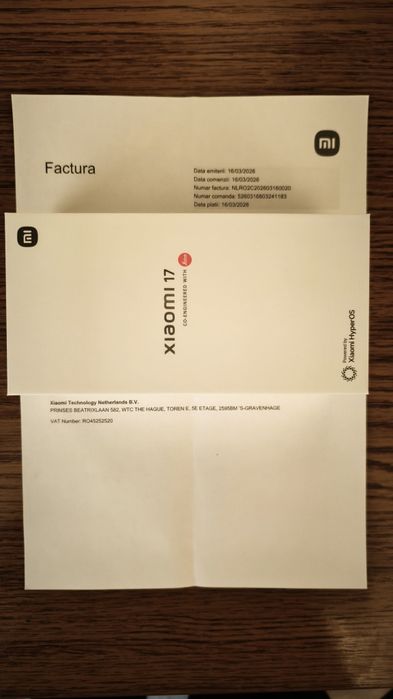 Xiaomi 17 SIGILAT ultimul model Garanție reală 24 luni Xiaomi Romania