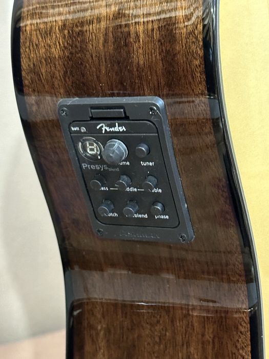 Fender cd-60ce электро акустическая гитара