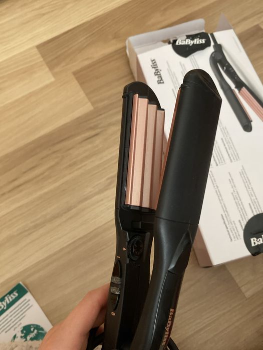 Placa de creponat parul babyliss noua!