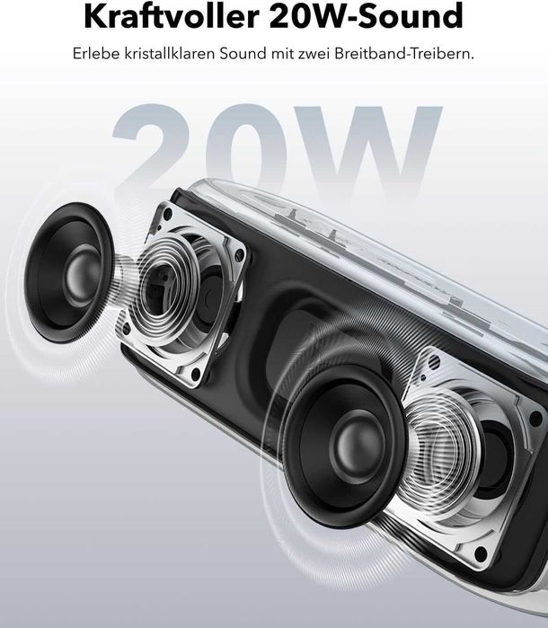 Bluetooth Колонка Anker SoundCore Select 2S, Мощен Звук, 20W