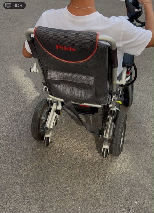 Caruț electric pentru persoane cu handicap Pride Mobility