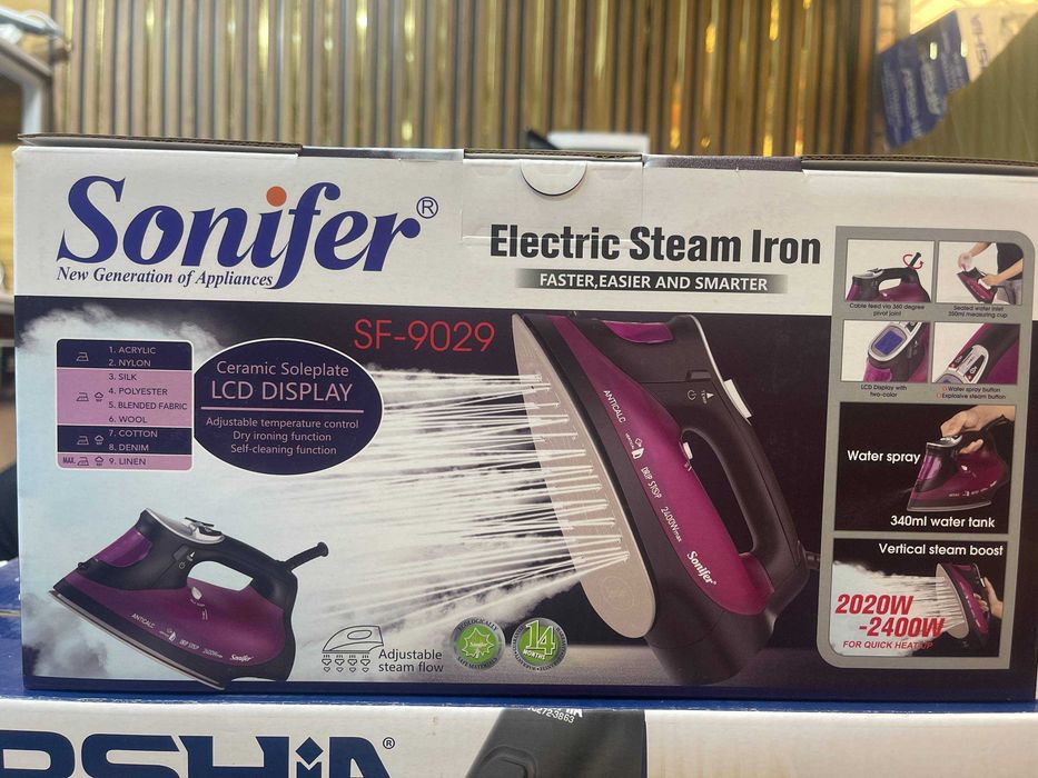 паровой утюг 9029 sonifer