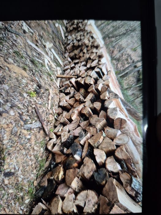 Lemne pentru foc crăpate sau rotunde