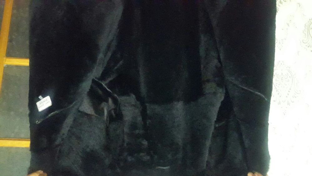 Кожаная зимняя куртка